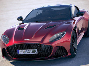 Aston Martin DBS Superleggera 2019 Modelo 3D