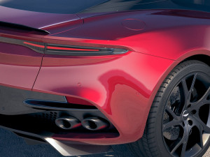 Aston Martin DBS Superleggera 2019 Modelo 3D
