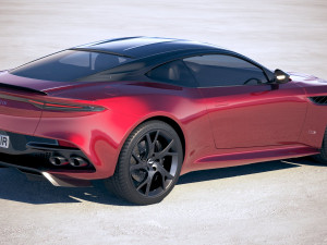 Aston Martin DBS Superleggera 2019 Modelo 3D
