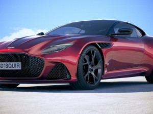 Aston Martin DBS Superleggera 2019 Modelo 3D