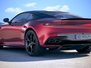 Aston Martin DBS Superleggera 2019 Modelo 3D