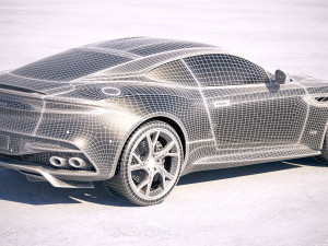 Aston Martin DBS Superleggera 2019 Modelo 3D