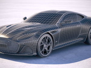 Aston Martin DBS Superleggera 2019 Modelo 3D