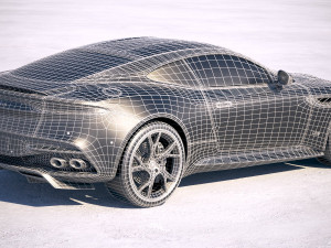 Aston Martin DBS Superleggera 2019 Modelo 3D