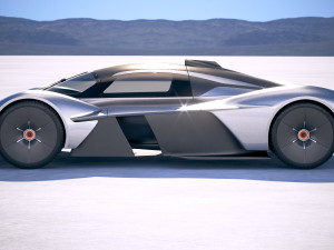 Aston Martin Valkyrie 2018 3D Model