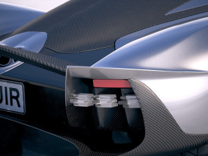 Aston Martin Valkyrie 2018 3D Model
