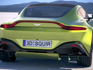 Aston Martin Vantage 2019 3D Model