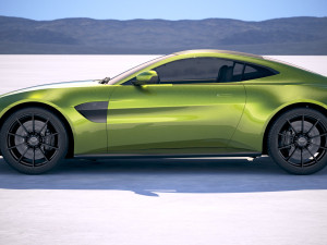 Aston Martin Vantage 2019 3D Model