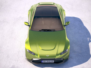 Aston Martin Vantage 2019 3D Model