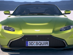 Aston Martin Vantage 2019 3D Model