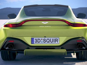 Aston Martin Vantage 2019 3D Model