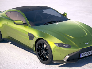 Aston Martin Vantage 2019 3D Model