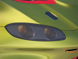 Aston Martin Vantage GTE Racecar 3D Model