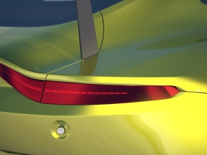 Aston Martin Vantage GTE Racecar 3D Модель
