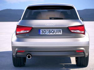 Audi A1 Active 2017 3D Model