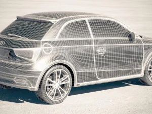 Audi A1 Active 2017 3D Model