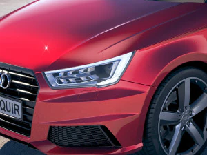 Audi A1 S-line 2017 3D Model