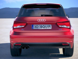 Audi A1 S-line 2017 3D Model