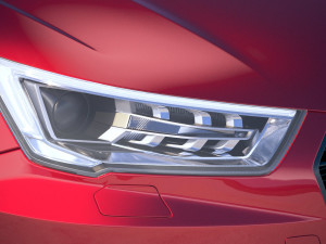 Audi A1 S-line 2017 3D मॉडल