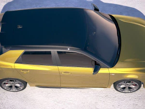 Audi A1 S-line 2019 3D Model
