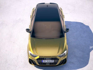 Audi A1 S-line 2019 3D Model