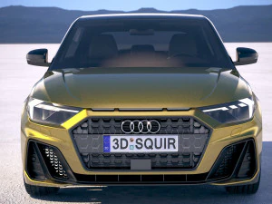 Audi A1 S-line 2019 3D Model
