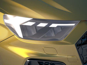 Audi A1 S-line 2019 3D Model