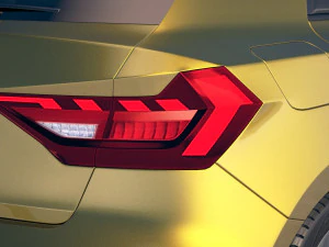 Audi A1 S-line 2019 3D Model