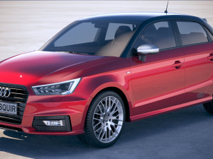 Audi A1 Sportback 2019 3D Модель