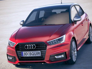 Audi A1 Sportback 2019 3D Model