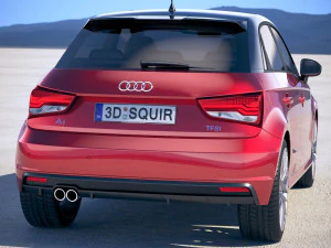 Audi A1 Sportback 2019 3D Model