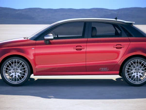 Audi A1 Sportback 2019 3D Model