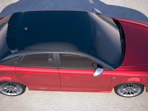 Audi A1 Sportback 2019 3D Model