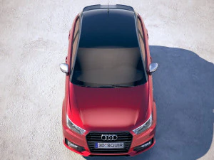 Audi A1 Sportback 2019 3D Model