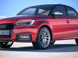Audi A1 Sportback 2019 3D Model