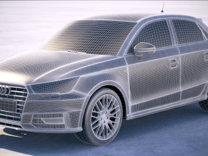 Audi A1 Sportback 2019 Modello 3D