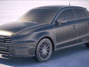 Audi A1 Sportback 2019 3D Model