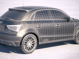 Audi A1 Sportback 2019 Modello 3D