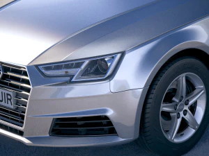 Audi A4 Avant 2019 3D Model