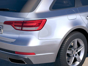 Audi A4 Avant 2019 3D Model