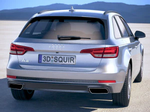 Audi A4 Avant 2019 3D Model
