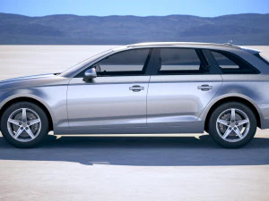 Audi A4 Avant 2019 3D Model