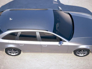 Audi A4 Avant 2019 3D Model