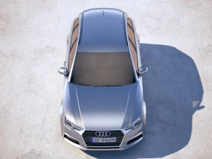 Audi A4 Avant 2019 3D Model