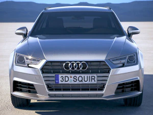 Audi A4 Avant 2019 3D Model