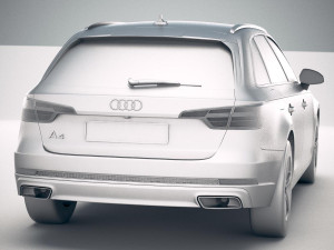 Audi A4 Avant 2019 Modello 3D