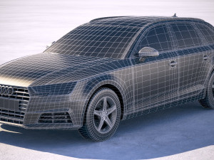 Audi A4 Avant 2019 Modello 3D