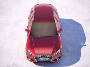 Audi A4 S-line Avant 2019 3D Model