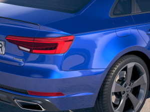 Audi A4 S-line Sedan 2019 3D 모델