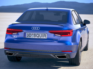 Audi A4 S-line Sedan 2019 3D 모델